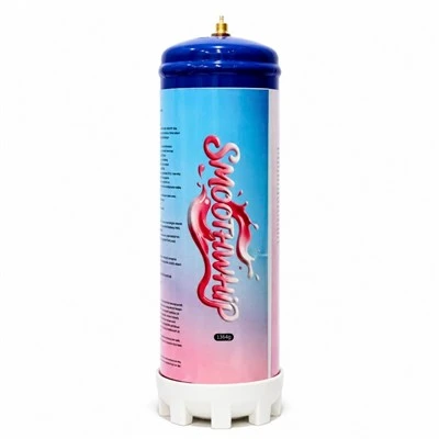 2,2 l N2O krēmkrāsas lādētāja tvertne